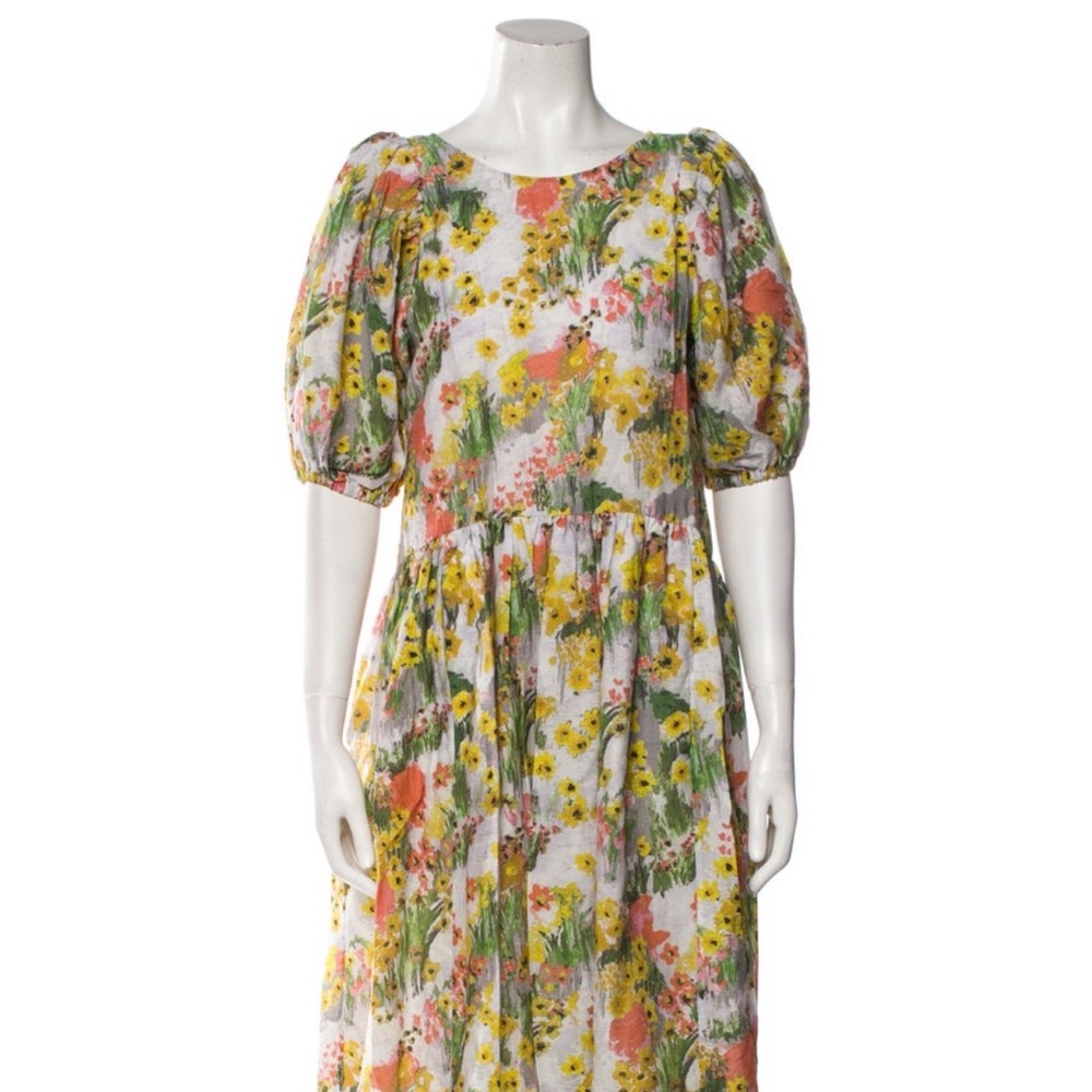 STINE GOYA Amelia Dress in Artist Canvas Daytime Multi